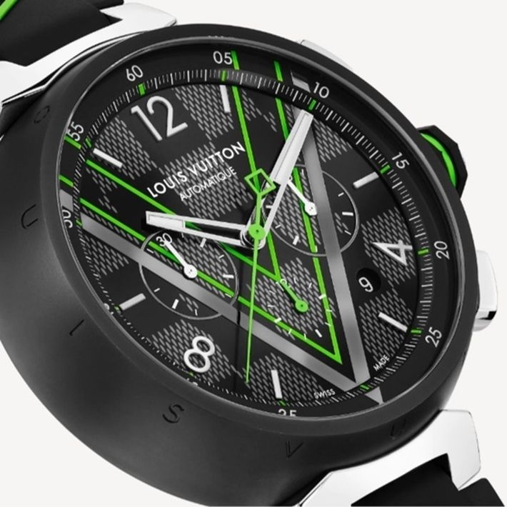 Tambour Damier Graphite Race